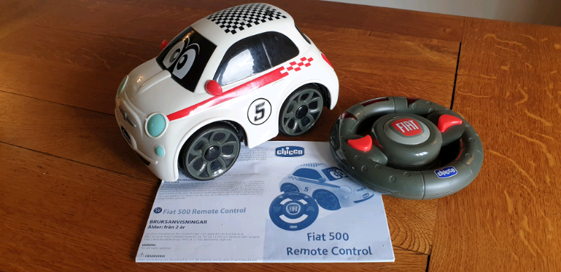 chicco fiat 500 remote control car